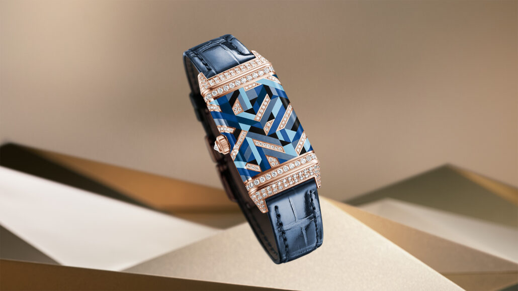 JAEGER LECOULTRE REVERSO ONE PRECIOUS COLOURS BLUE VERSO LEVITATION 16 9