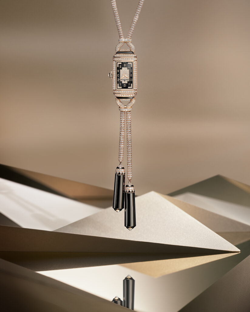 JAEGER LECOULTRE REVERSO SECRET NECKLACE LEVITATION RECTO 4.5