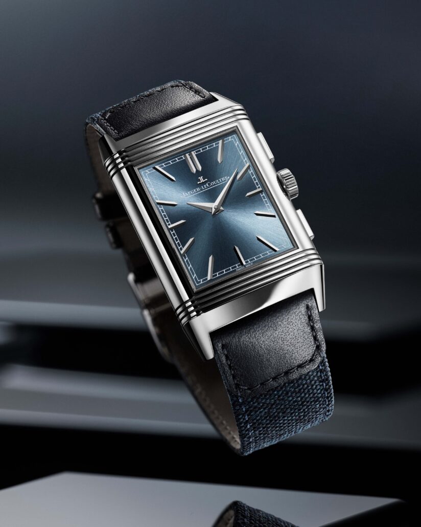 JAEGER LECOULTRE REVERSO TRIBUTE CHRONOGRAPH STEEL RECTO LEVITATION 4 5
