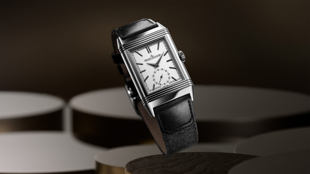 JAEGER LECOULTRE REVERSO TRIBUTE SMALL SECONDS STEEL LEVITATION 16 9