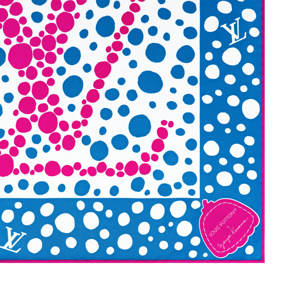 Louis Vuitton x Yayoi Kusama Silk Square 45 printed Infinity Dots