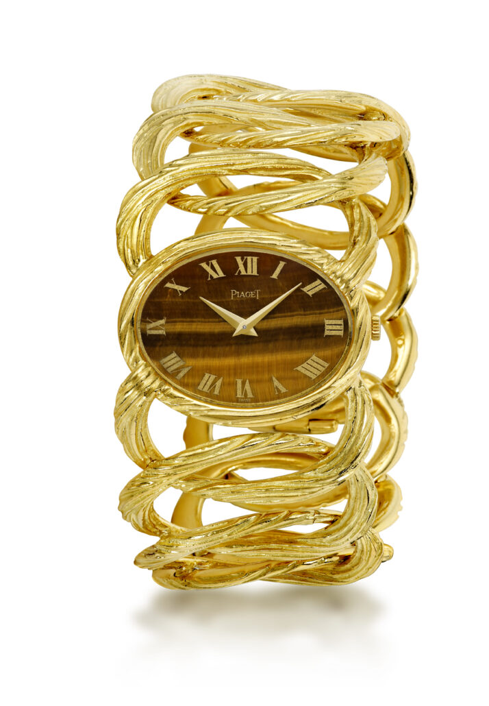 Piaget 9852 D65 oeil de tigre Andy Warhol