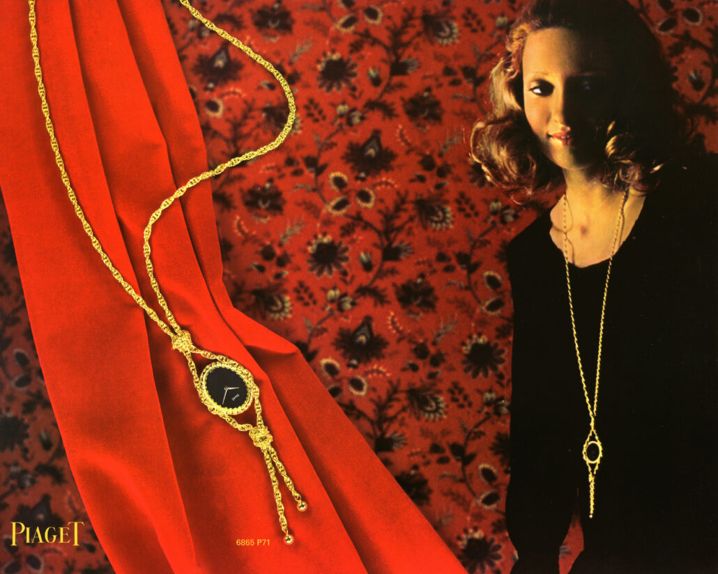 Piaget Montre sautoir 6865 P71 onyx
