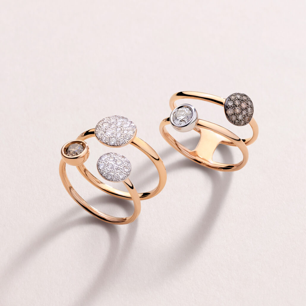 SABBIA rings by Pomellato