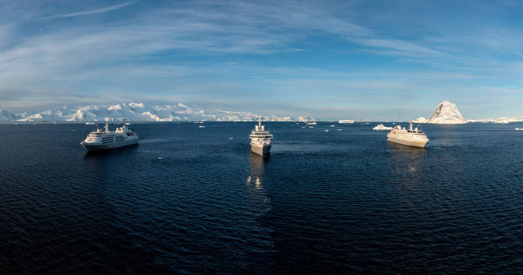 Silver Endeavour meets sister ships