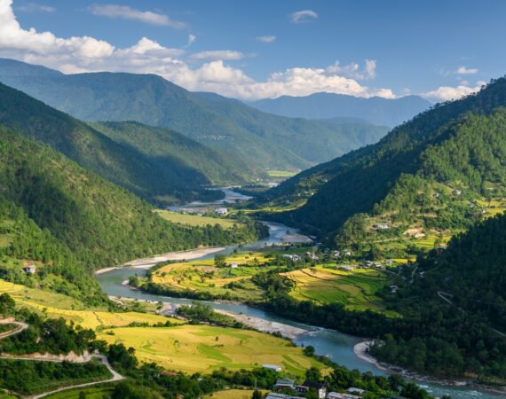 punakha valley bhutan