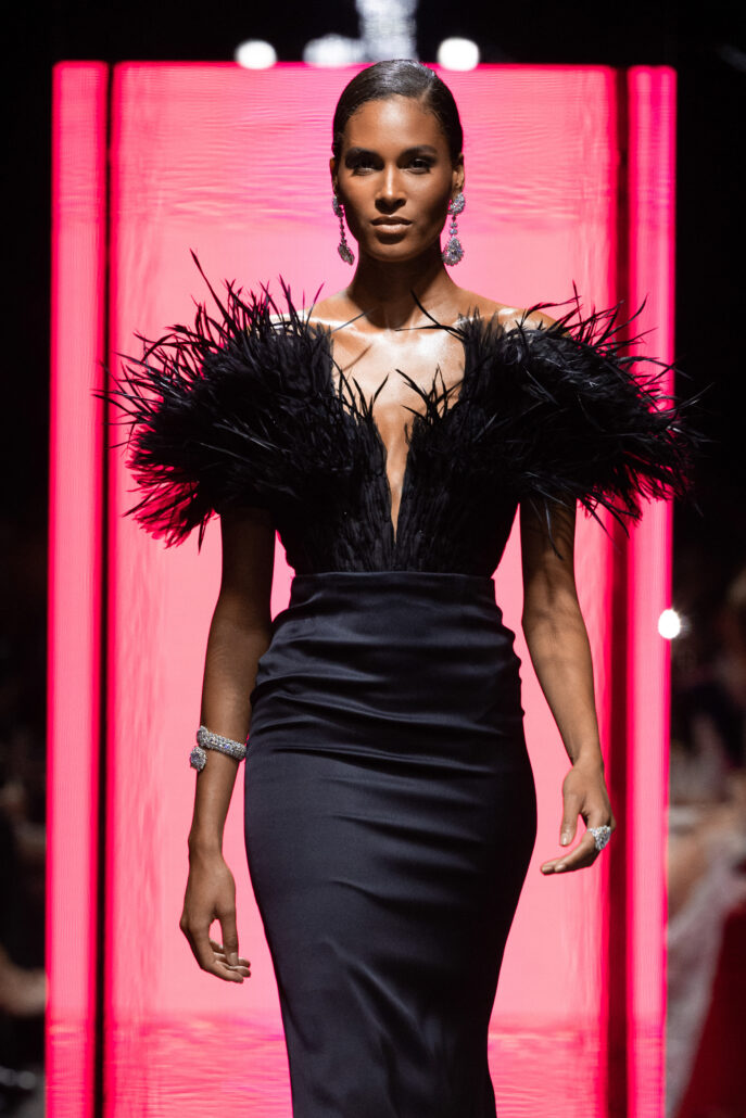 Chopard ART Evening Fashion Show Cindy Bruna 4