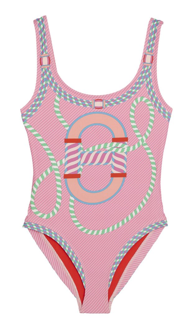 Swimsuit in jersey SS23 Objets Hermes © Studio des Fleurs