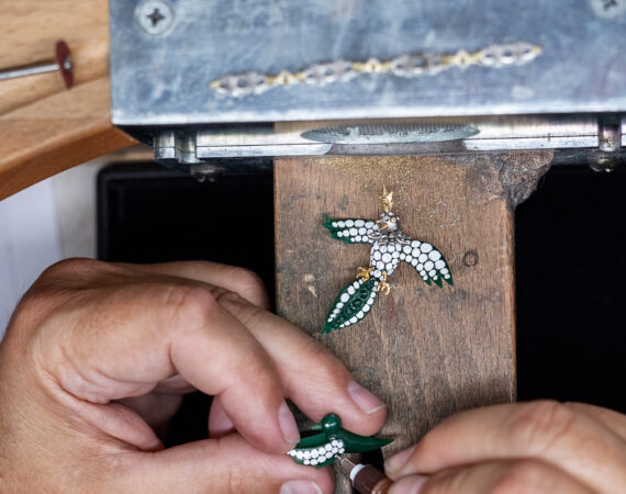 Tiffany Tiffany Diamond Bird on a Rock Craftmanship 10