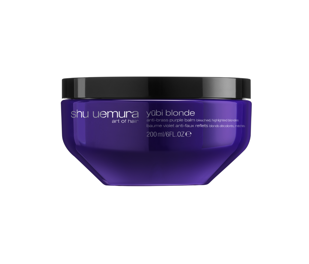 r shuuemuraartofhair yubi blonde anti brass purple balm 200ml 2