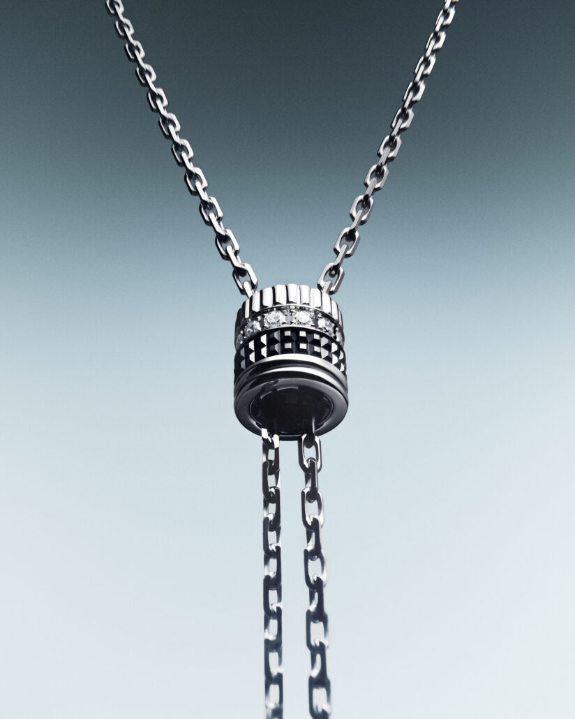 BOUCHERON Spring 2023 – 4 5 – Quatre Black Edition small tie necklace