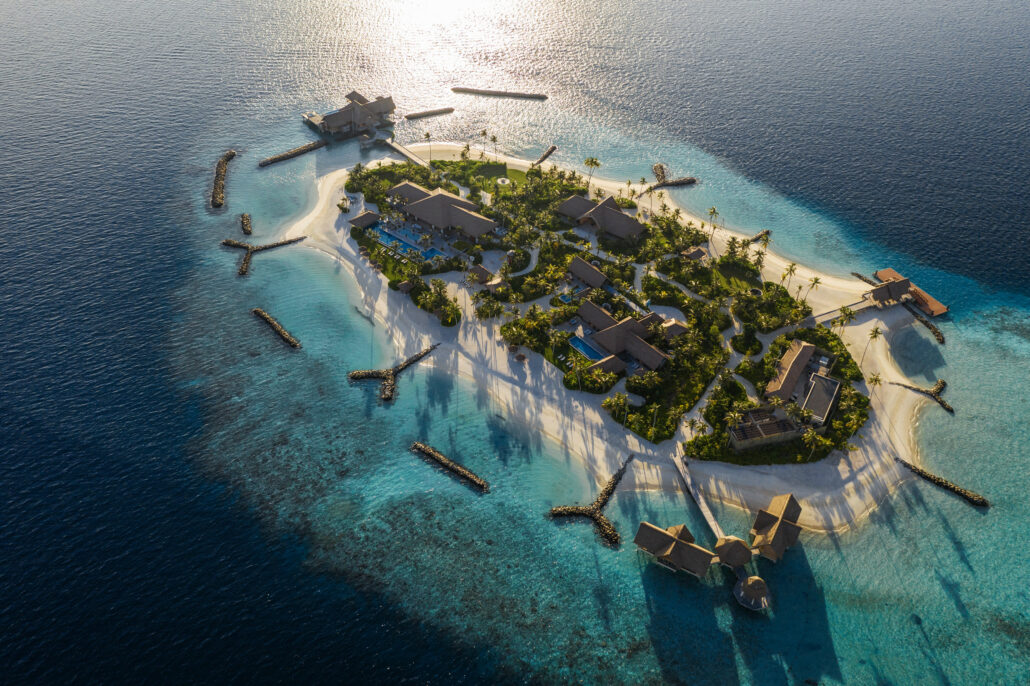 Ithaafushi The Private Island HERO WA Maldives Ithaafushi The Private Island Sunset c Waldorf Astoria Maldives