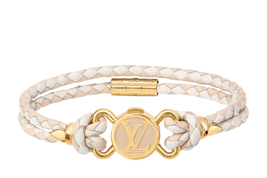 LV By The Pool Beige LV Clic It Bracelet