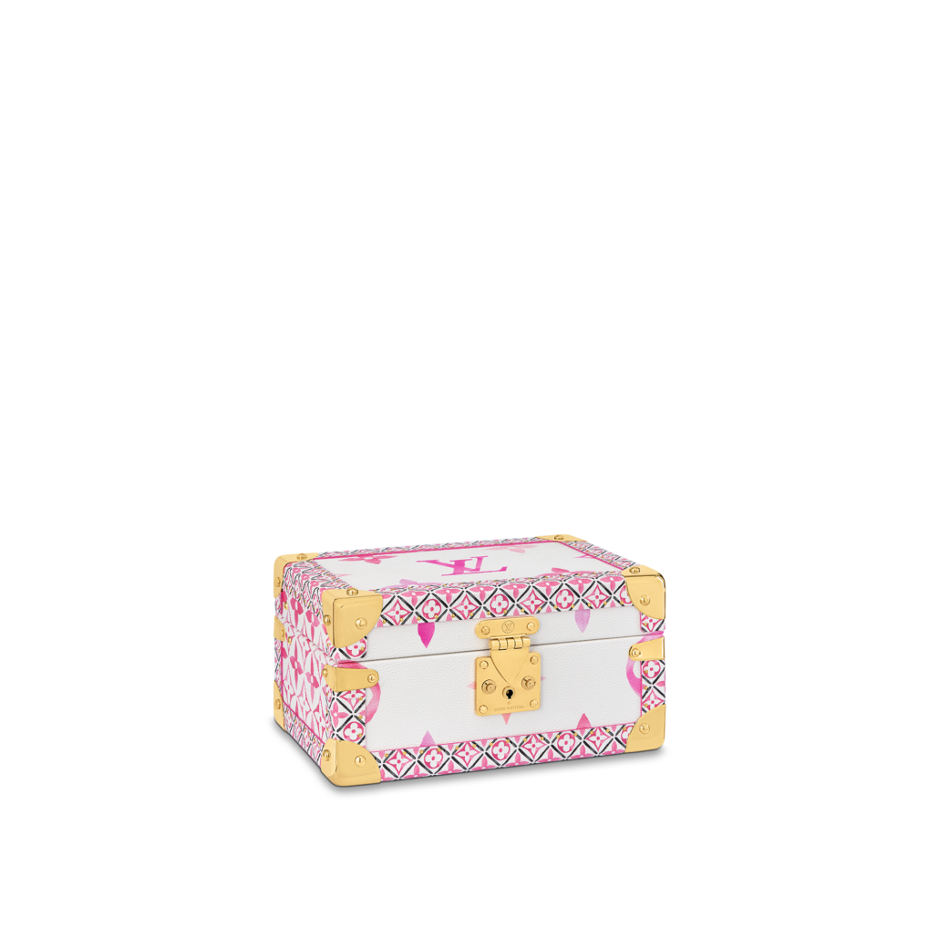 LV By The Pool Coffret Tresor pink