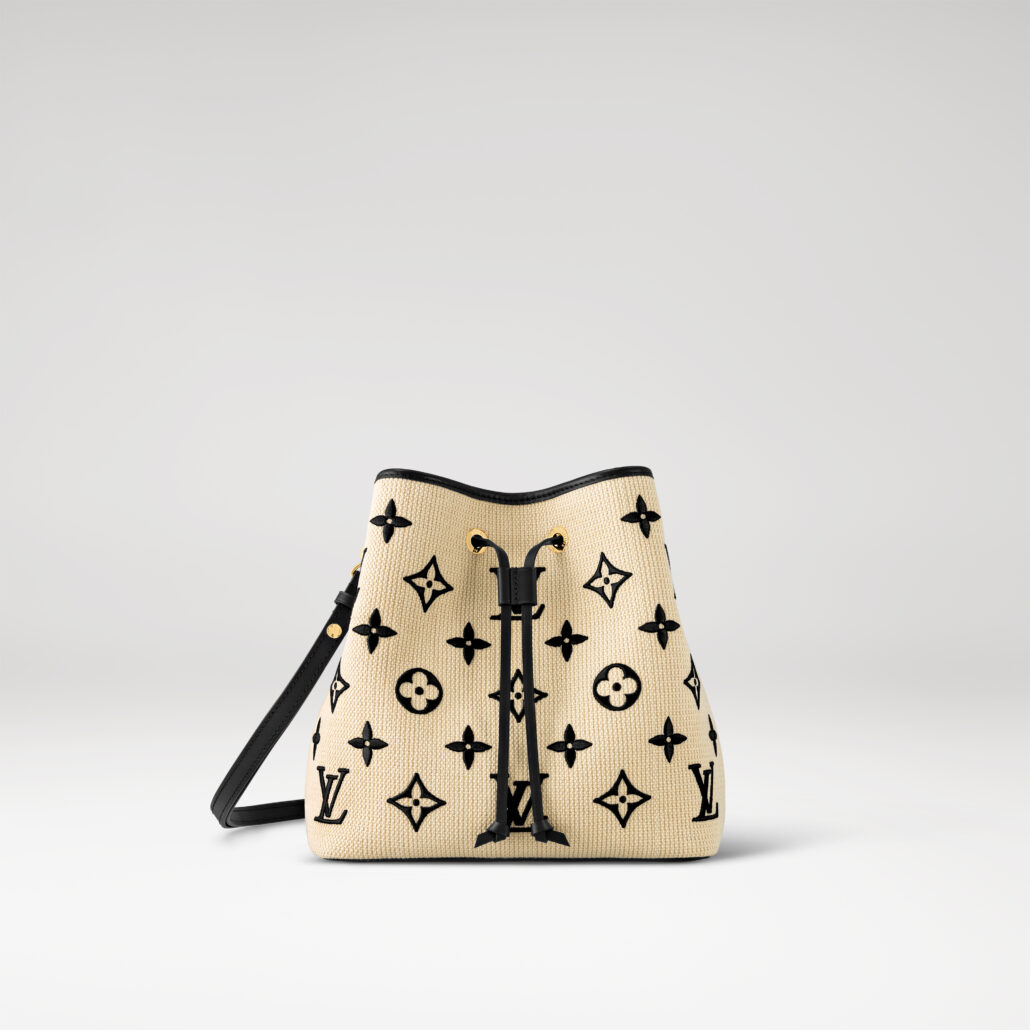 LV By The Pool NeoNoe MM coton mix black