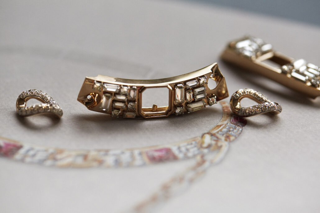 2023 POMELLATO HIGH JEWELRY COLLECTION CASTELLO NECKLACE making of 2 1