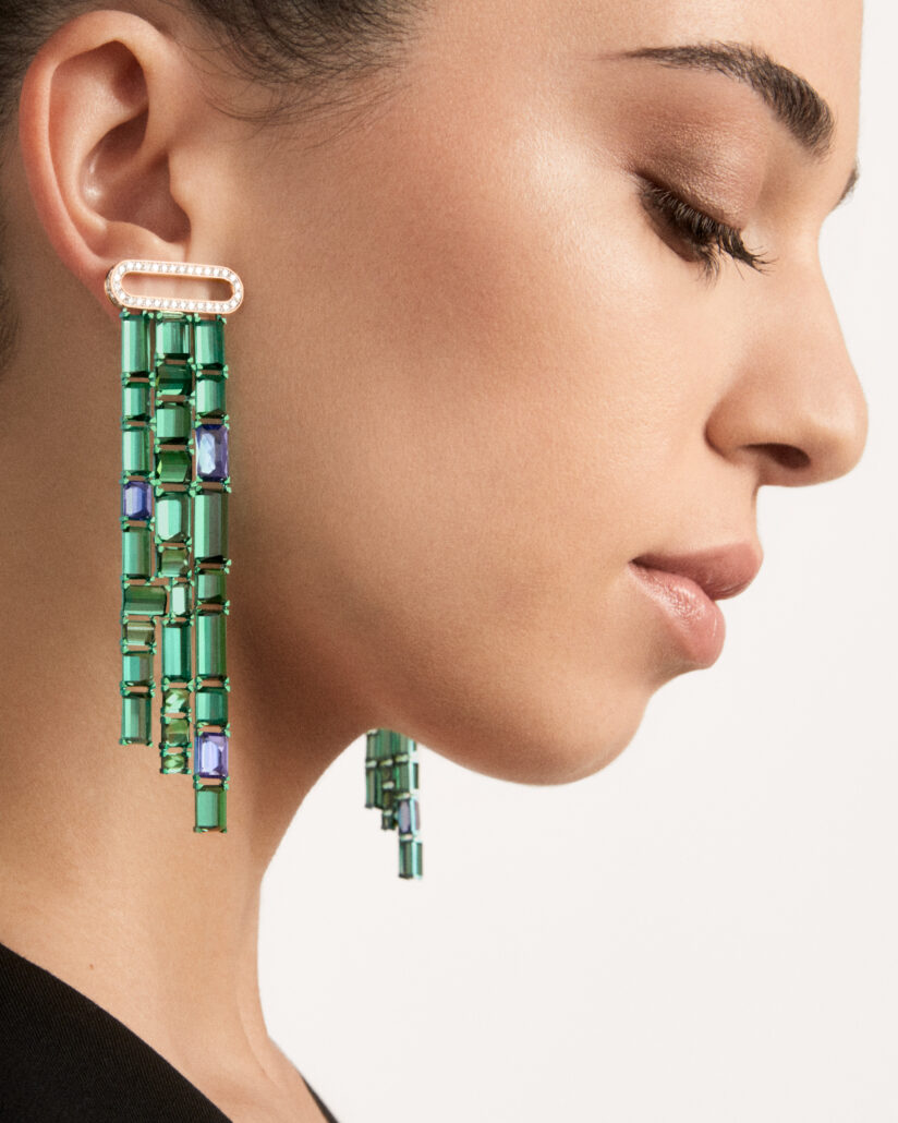 2023 POMELLATO HIGH JEWELRY COLLECTION GIARDINI VERTICALI EARRINGS