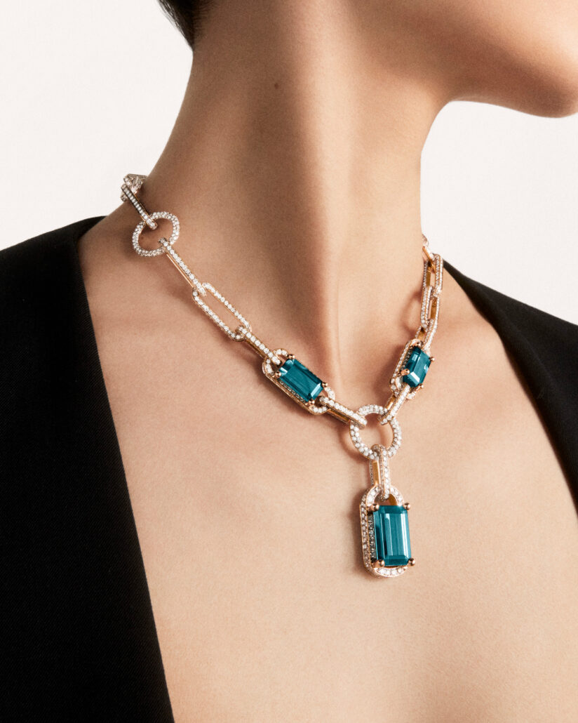 2023 POMELLATO HIGH JEWELRY COLLECTION GIARDINI VERTICALI NECKLACE