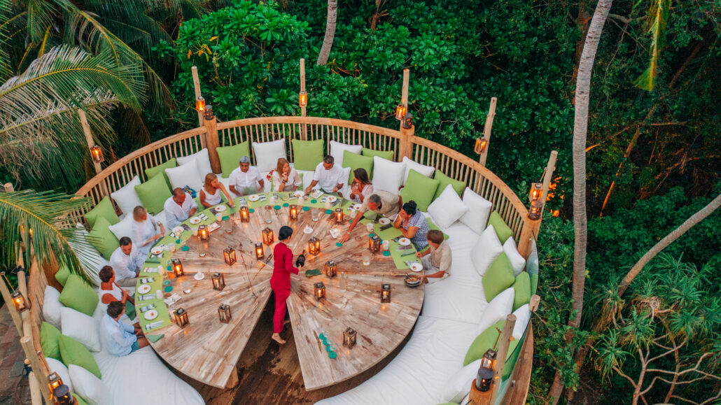 Fine dining at Flying Sauces