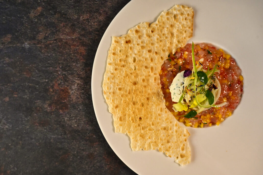 Kempinski Hotel San Lawrenz Gozo LIstorja Tartar of red prawns copyright Kempinski Hotels