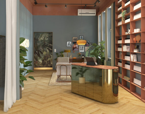 Lobby Trattnerhof Tapete gallery wall