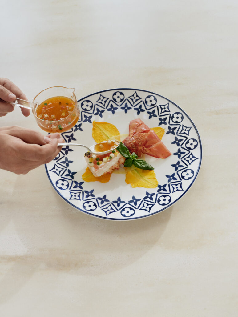 Louis Vuitton Arnaud Donckele Maxime Frederic at Louis Vuitton Food 3