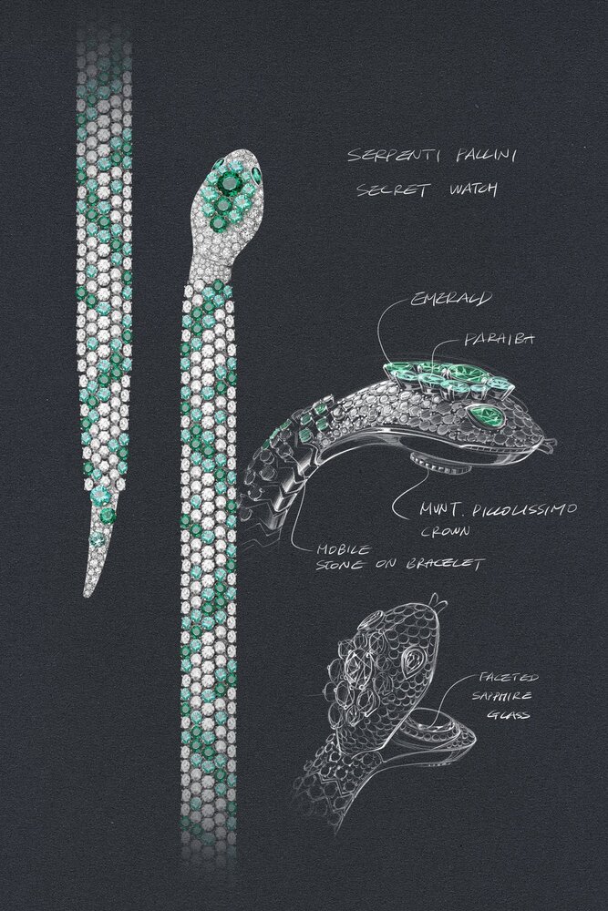Bulgari 2023 Serpenti Misteriosi Pallini 103882 sketch 001