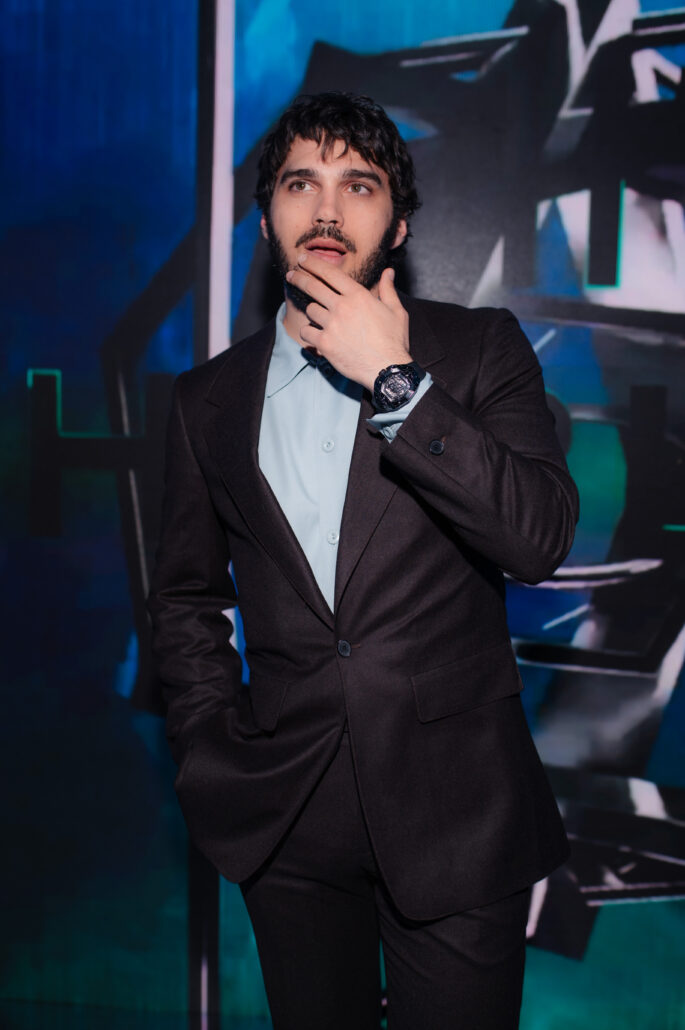 Giuseppe Maggio at the Sang Bleu Launch Event 3