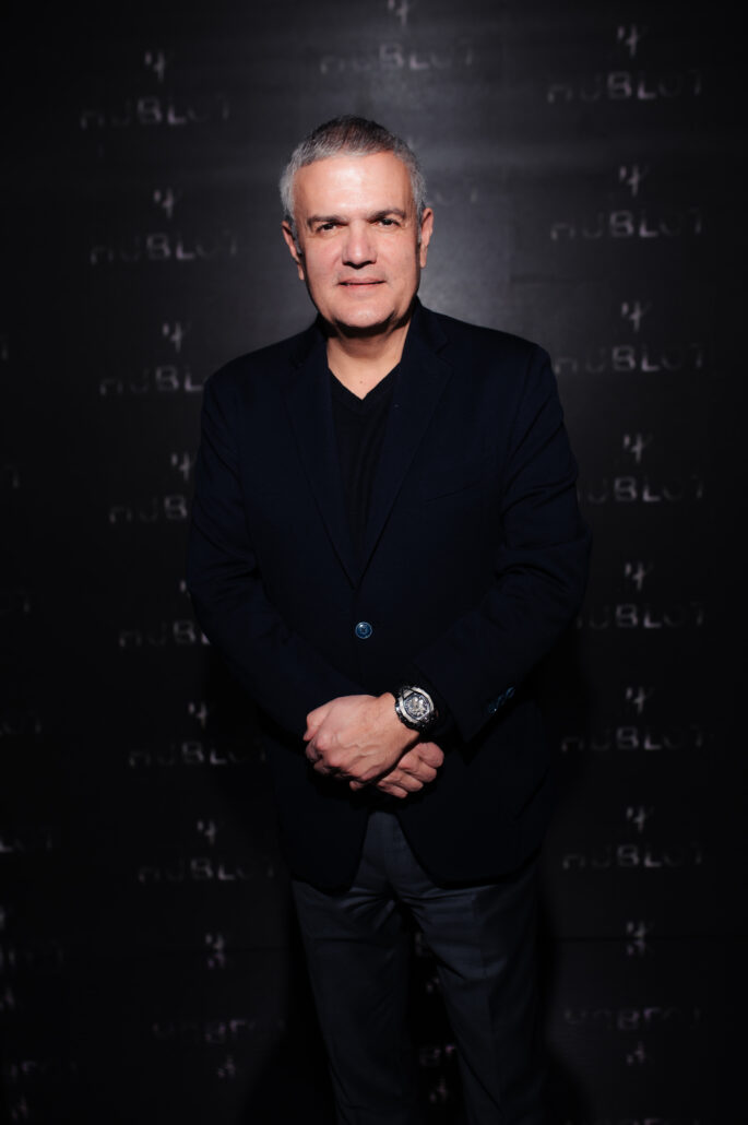 Hublot CEO Ricardo Guadalupe at the Sang Bleu Launch Event