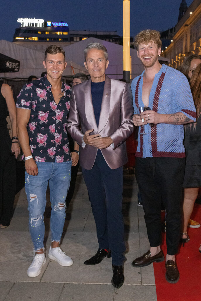2023 09 11 MQVFW 19 00h a Red Carpet TL Presse 028 Roman Schindler Alfons Haider Lukas Fendrich