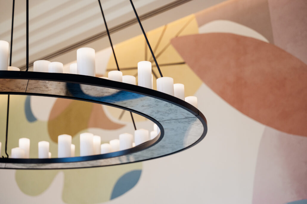 HH ALMANAC Restauranrt chandelier