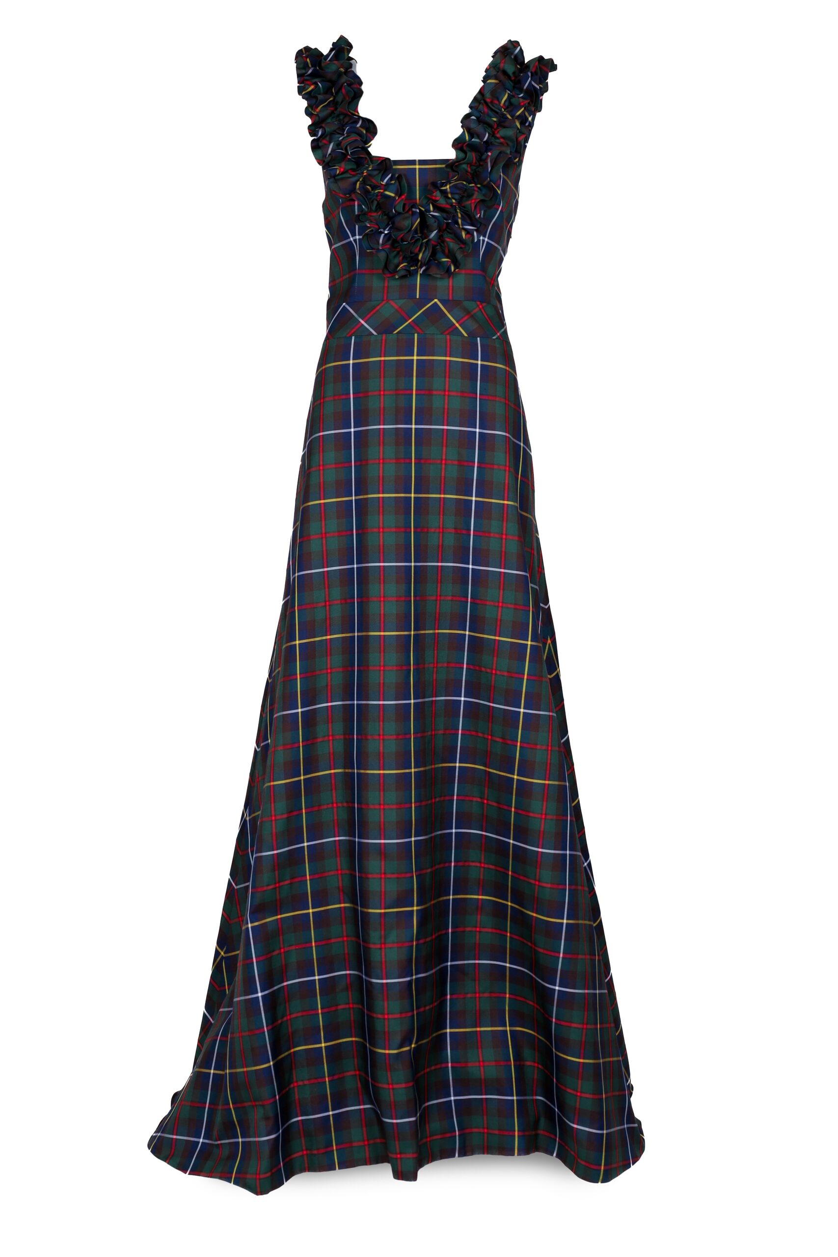 RETTL1868 Kleid Kylie aus Seide im Kaerntner Karo VK E1150 scaled