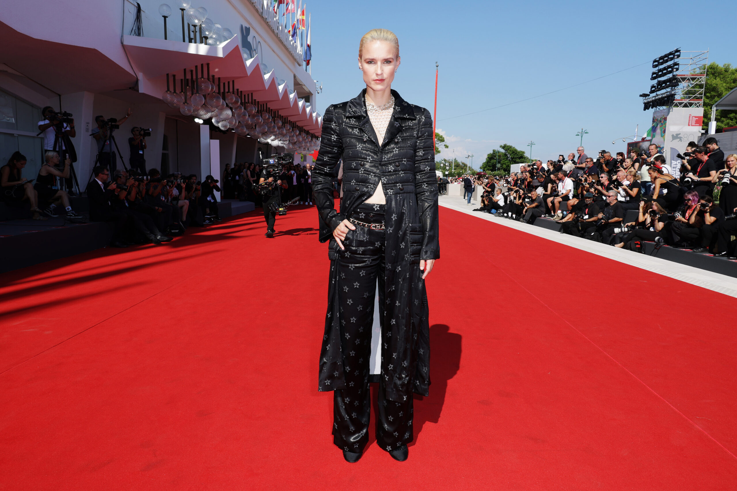 chanel amanda collin wore chanel at the 22bastarden the promised land22 premiere the 80th venice international film festival 010923 1 HD scaled