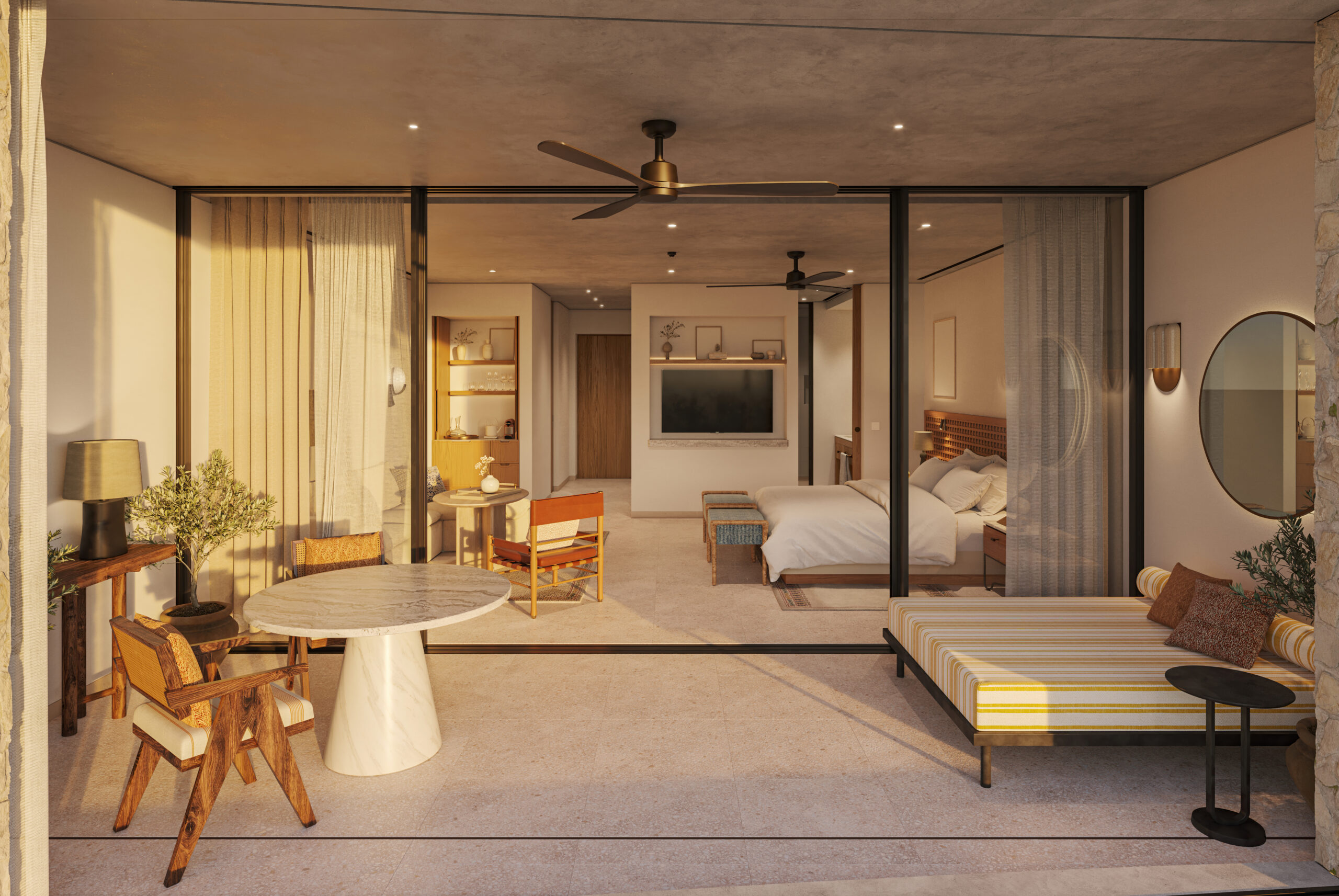 costa navarino rendering bay view suite view 2 scaled