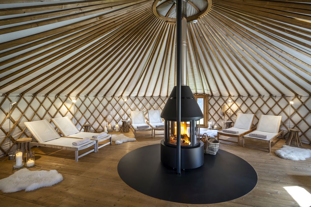 02 Seezeitlodge Hotel und Spa Seezeit Spa Jurte c Guenter Standl