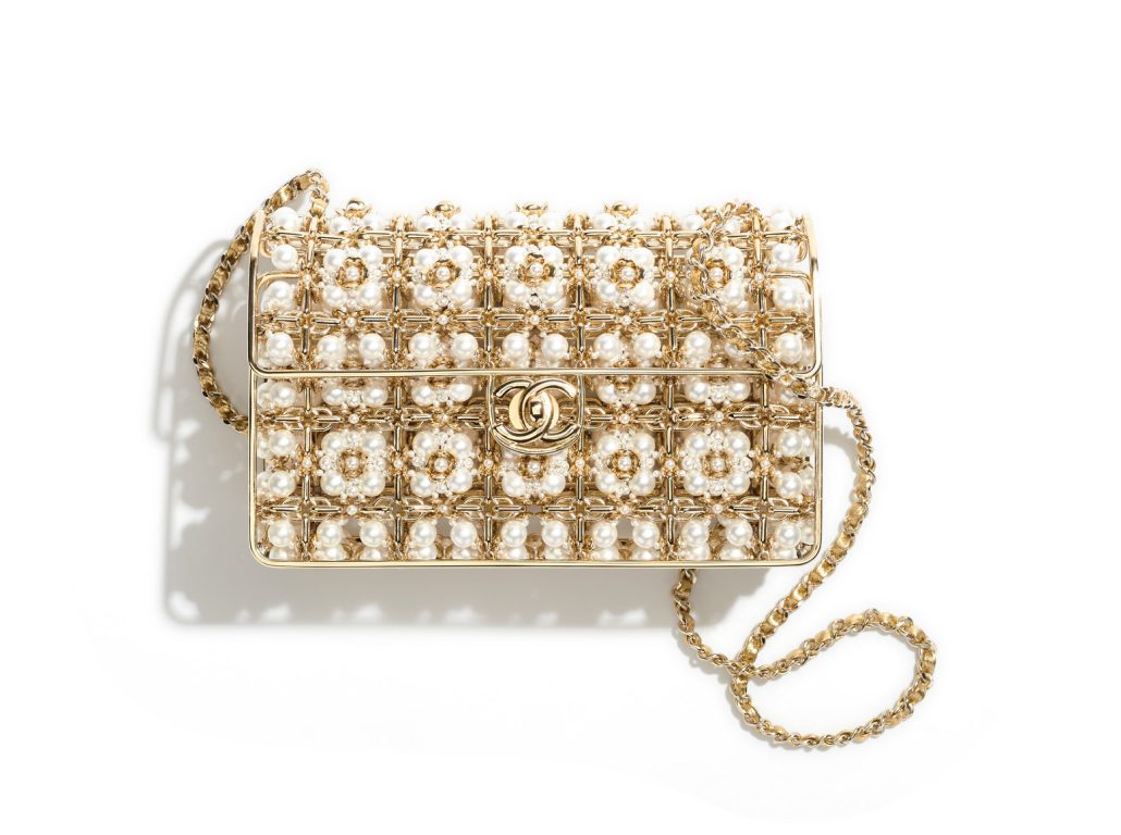 chanel gold bag in beads and metal as4076 b10986 no043 HD