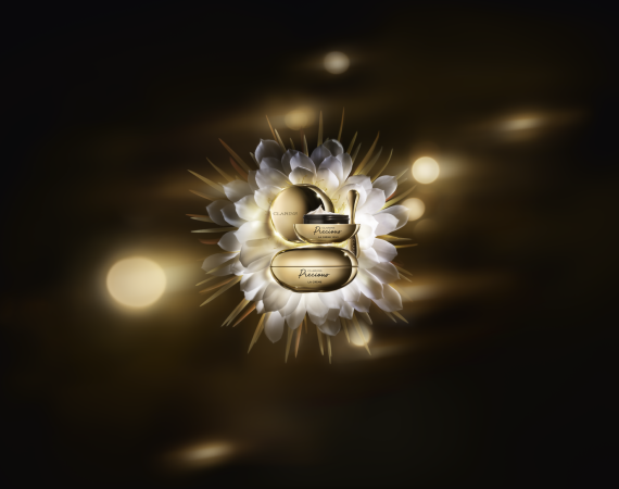 2023 S1 Clarins Precious La Creme Yeux Still Life