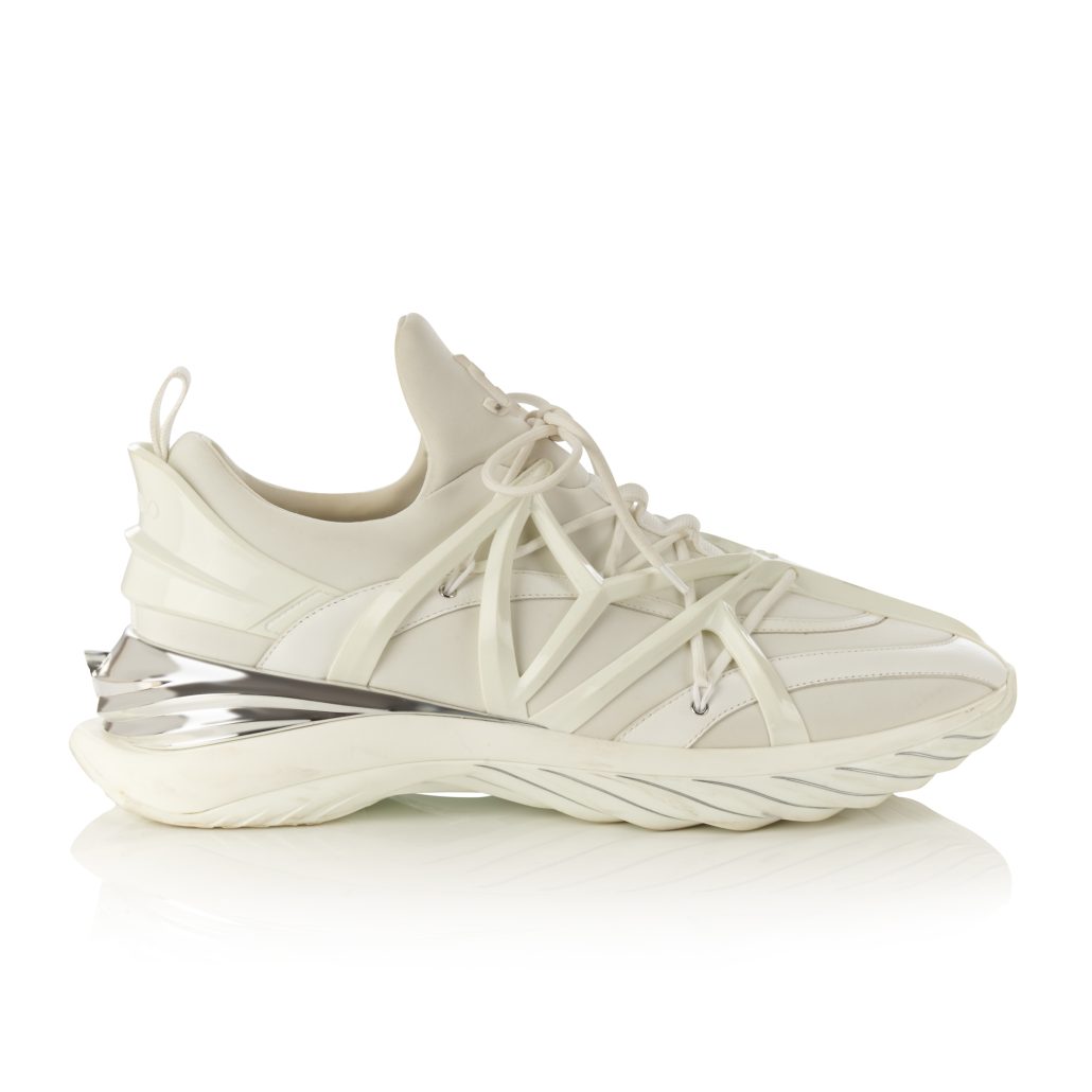 COSMOS M NEOPRENE LEATHER MIX V WHITE SILVER MIX