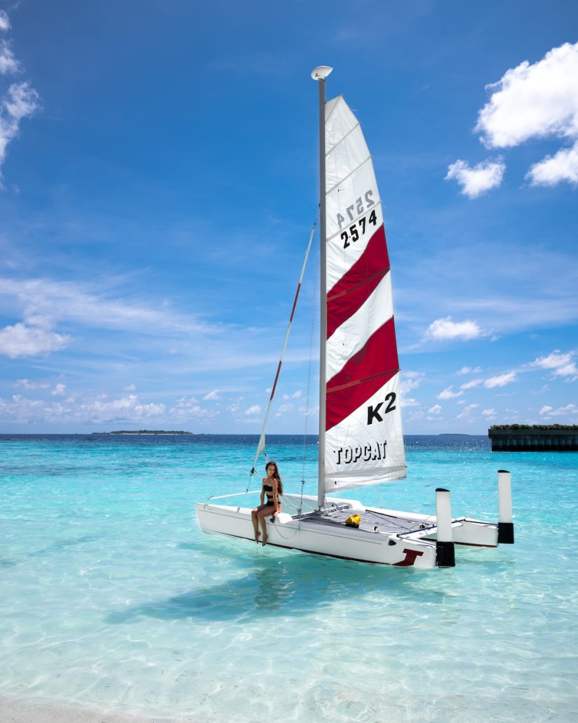 Catamaran c Dhigali Maldives