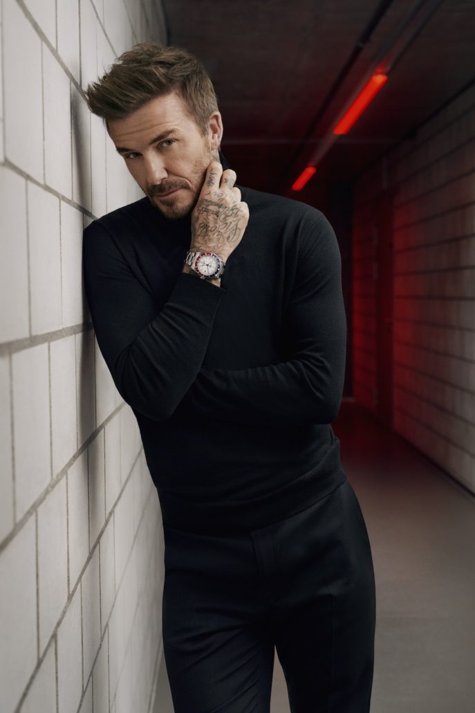 David Beckham Tudor Watch Manufacture