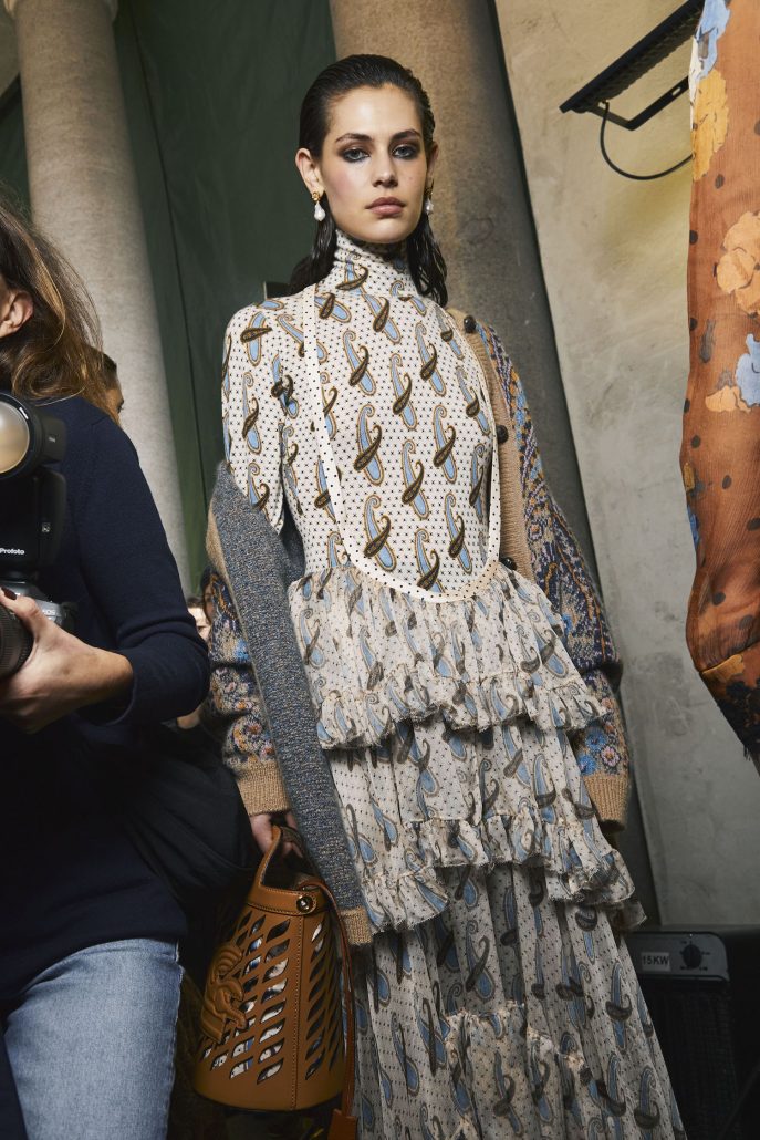 ETRO WOMENS FW23 BACKSTAGE 08
