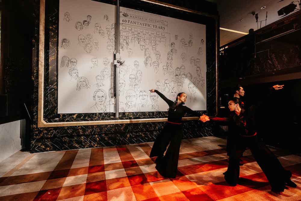 Entertainment was provided by Hong Kong Performing art groups including Hong Kong Dance Company The Hong Kong Academy for performing Arts