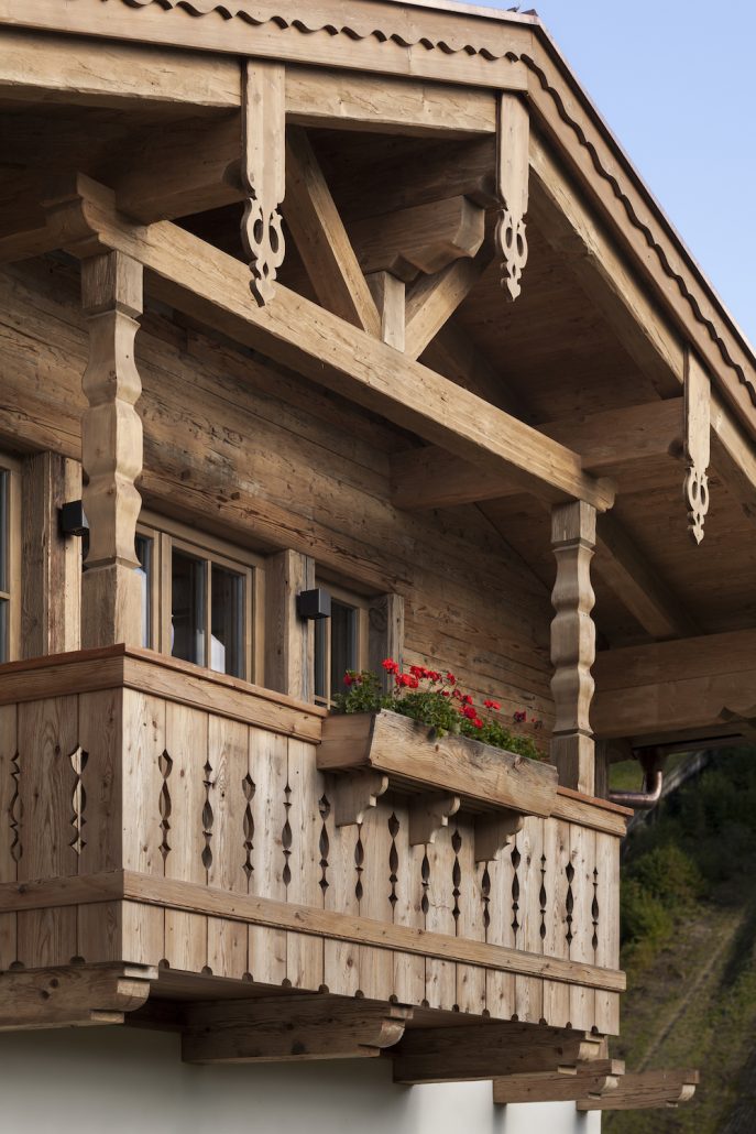 Gut Steinbach Chaletdorf Detail exterior