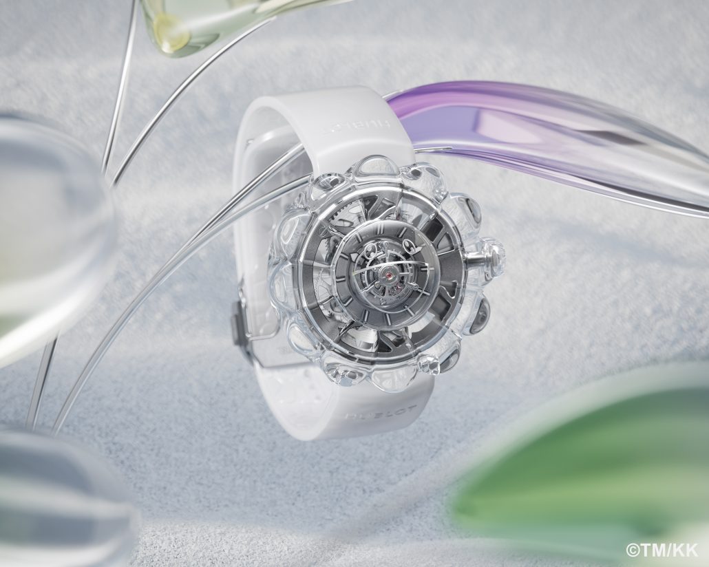 Hublot MP 15 Takashi Murakami Tourbillon Sapphire 915.JX .4802.RT LS 3 HORIZONTAL original