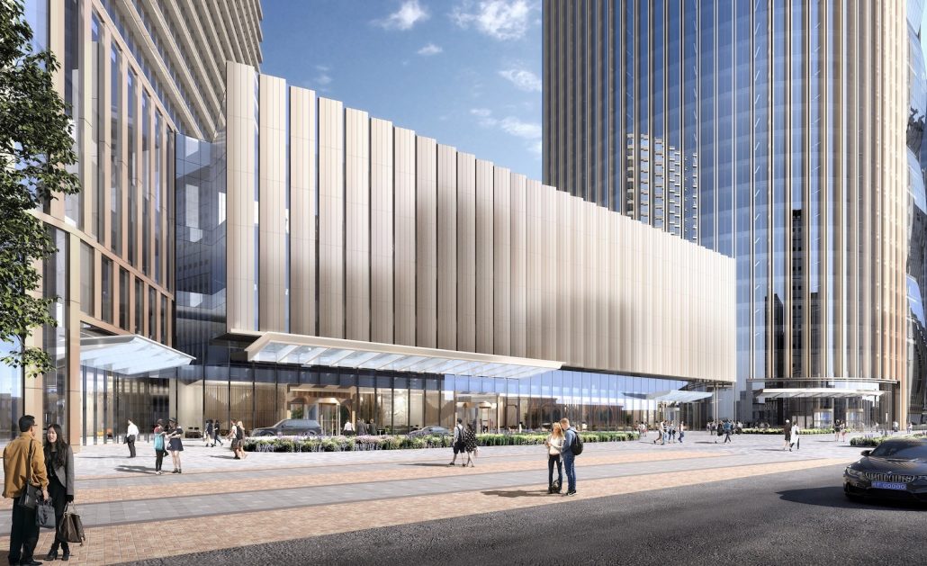 Kempinski Hotel Xiongan China Entrance copyright Kempinski Hotels