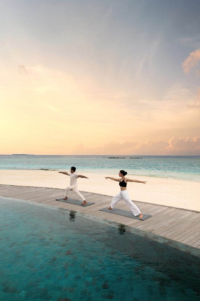 Milaidhoo Maldives Yoga at Compass Deck