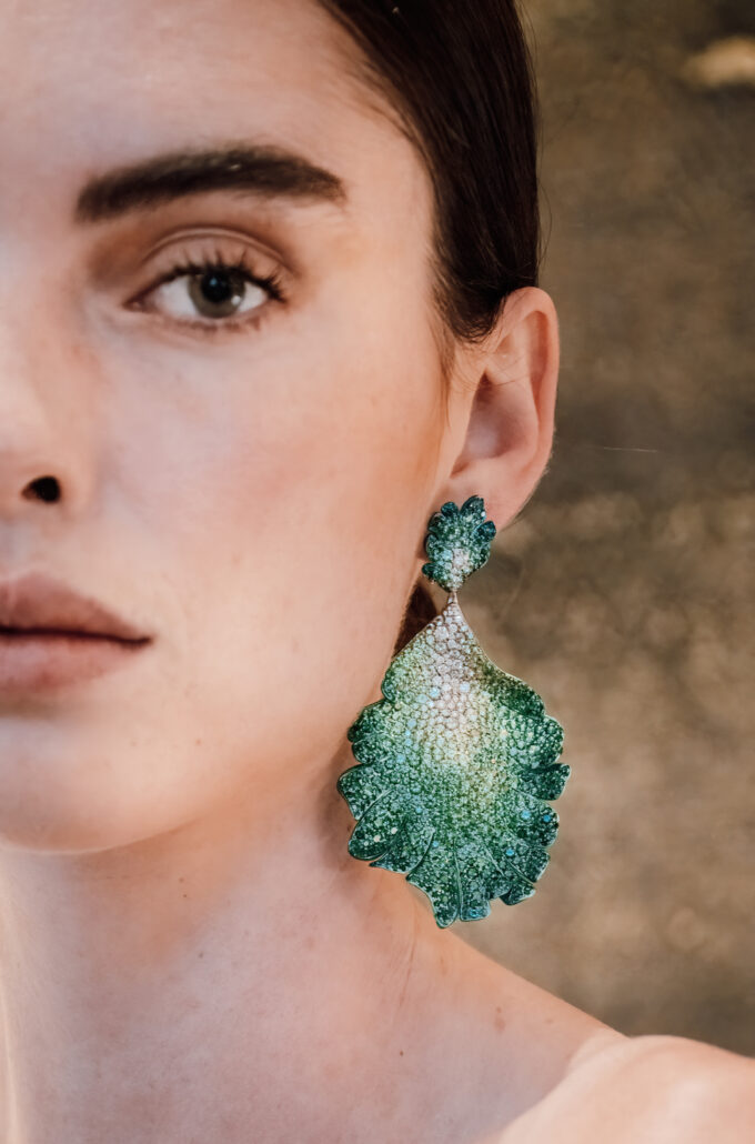 Tsavorite earrings 840288 9002 2
