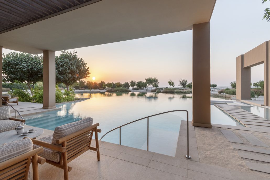Zulal Serenity Qataf Suite Balcony