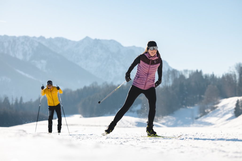 langlaufen bei sonnenschein c mathaus gartner das walchsee aktivresort 1