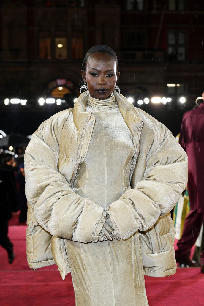 Aweng Chuol in Messika British Fashion Awards 2023 1